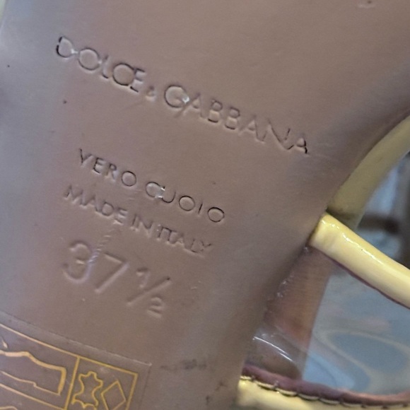 DOLCE & GABBANA HEELS - Picture 5 of 6